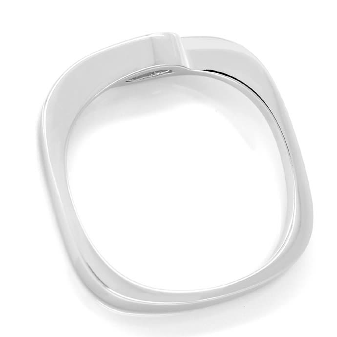 Foto 3 - Designer-Ring mit 0,15ct Diamant Navette 585er Weißgold, Q1371